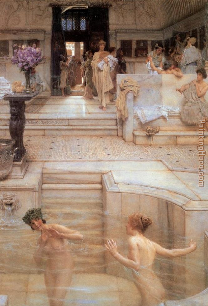 Sir Lawrence Alma-Tadema A Favourite Custom